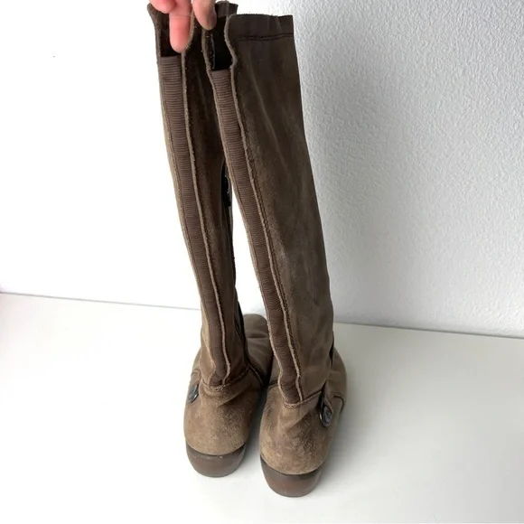 Fly London Women’s Western Tall Riding Boot 38 Brown Leather - Picture 2 of 14